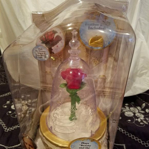 143 Girl Jewelry - beauty and the beast jewelry box with music
